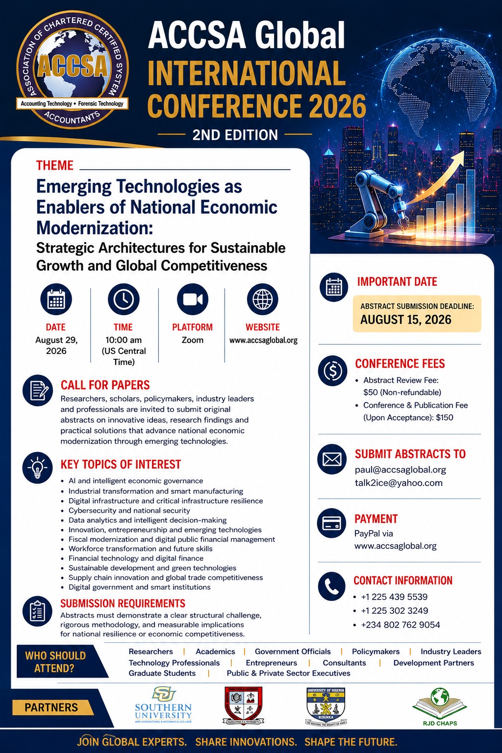 Global Conference 2026 – ACCSA GLOBAL